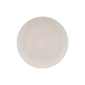 Set of 4 plates, recycled plastic, 20 cm - Natural Elements