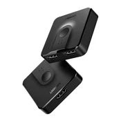 shumee Stikalo HDMI razdelilno stikalo - 2x HDMI 4K 60Hz črno