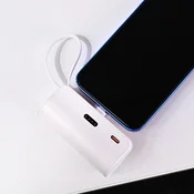Eksterna baterija, 5000mAh, 15W, Lightning, Bela
