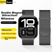 Stiger Zamenska narukvica za pametni sat za Apple Watch, Crna