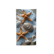 Hitro sušeča se plažna brisača SEA STARS barvita 70 x 140 cm, 100% mikrotkanina