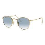 Ray-Ban Naocare za sunce 0RB3447N 001/3F 50-53 Round, Zlatne