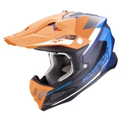 Motocross kaciga Scorpion VX-22 Air BETA mat plavo-narancasta