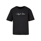 Womens T-shirt Angel Face black