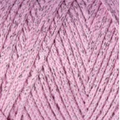 Yarn Art Macrame Cotton Lurex 2 mm 732 Light Pink