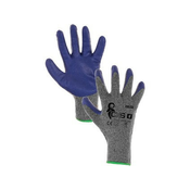 Obložene rukavice COLCA, sivo-plave, velicina 8