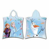 Plavi djecji ponco od frotira Frozen 2 – Jerry Fabrics