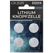 Mömax Baterija Lithium Cr2025 4pk