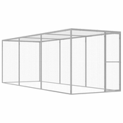 Mačja kletka 4,5x1,5x1,5 m pocinkano jeklo