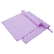 Vidaxl Športne brisače 2 szt. Vijolična 180 x 90 cm