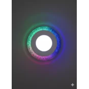 Ugradni panel 3+3w RGB sa kapljicama