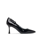 KARL LAGERFELD Čevlji z visoko peto Sienna KL32708R Črna