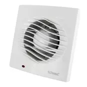 COMMEL Ventilator Fi 100mm 12W 130m3 34db zaklopka dvokrilni C420-103