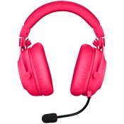 LOGITECH G PRO X2 LIGHTSPEED Wireless Gaming Headset - Blue Mic - MAGENTA - 981-001275