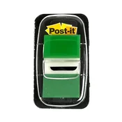 Oznaka stranice 3M Post-it 680-3 plastična 25x43 mm zelena LPJ6803