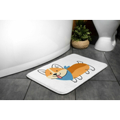 tulup.si Kopalniške preproge Dog shiba inu 75x45 cm Bela