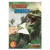 Nalepka slikarstvo Dinozaver