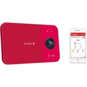Terraillon Kuhinjska tehtnica Terraillon Cranberry rdeča z Bluetooth, (5000115413)