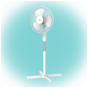 HOME Stojeci ventilator SF 43 WH 45W beli