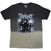 Slipknot Barcode Photo (Back Print & Wash Collection) Grey M Majica