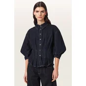 AllSaints Bluza Nancy temno modra