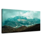 shumee Platno s tiskom Narava Pokrajina Višavje 120x60 cm