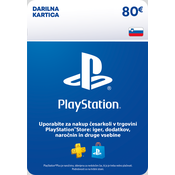 Sony PlayStation Network Card 80 EUR (SI) PSN SLOVENIJA