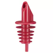 ich-zapfe BILLY Ausgiesser rdeč za steklenice 0,5-1,5 l s 5 lameli, (5000216774)