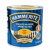 shumee Hammerite barva proti rji 0,7 l rumena, visok sijaj, protikorozijska in zaščitna za kovino