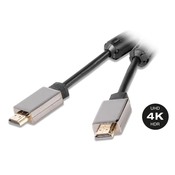 Vivanco Vivanco HDMI Prikljucni kabel [1x Muški konektor HDMI - 1x Muški konektor HDMI] 3 m Crna