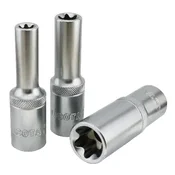 Boni-shop šestkotni ključ E24 1/2 col iz CrV jekla s 76 mm dolžino za natančno zunanjo uporabo, (5000221878)