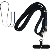 Trak za telefon crossbody - temno modra