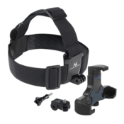 Sports headband for the phone, camera, GoPro MC-448 cameras, rotatable