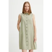 Haljina Marc OPolo boja: zelena, mini, ravna, 506097521205