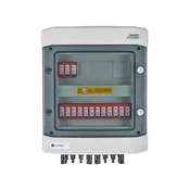 DC razdelilna omara hermetična IP65 EMITTER z odvodnikom prenapetosti Dehn 1000V tip 2, 5x PV niz, 5x MPPT