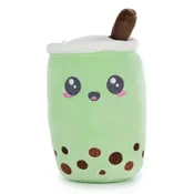 KAWAII BUBBLE TEA zelena plišasta igrača 22cm
