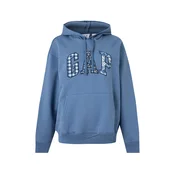 GAP Majica HERITAGE modra/dimno modra/temno modra/bela