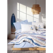 Lessentiel Maison Komplet posteljina Moreno, 200x220 cm, 240x260 cm, Plava