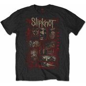 Slipknot Unisex majica Sketch Boxes (Back Print) XL
