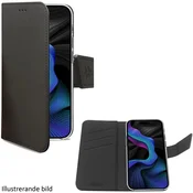 Celly Wally Wallet etui za iPhone 16 črn