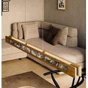 Elobra LED-visoka svetilka Chile S, hrast/barvni skrilavec, dolžina 114 cm - Dnevna soba/jedilnica - naravni hrast, pisano, črno - Les