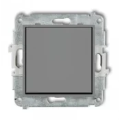 shumee Mini enopolno stikalo, mat sivo, 27MWP-1