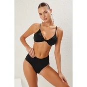 Trendyol Milla Ženski kupaci kostim Tbess25Bt00104, Crni