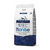 Monge Dog Adult Medium piščanec - 3 kg
