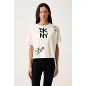 DKNY kratka ženska majica bombažna
