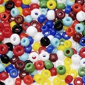 Kašaste perle (seed beads) 4 mm mat šarena