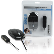Opticki miš 800dpi + 2 x USB HUB i citacem kartica