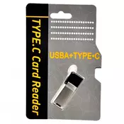 Citac kartice za mob. type-C USB to micro