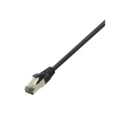LogiLink LAN (RJ45) Mreža Prikljucni kabel CAT 8.1 S/FTP 5.0 m Crna Bez halogena LogiLink