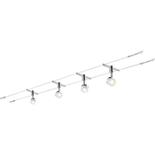 Paulmann Sustav stropnih svjetiljki za žicu Stage 94080 Paulmann LED fiksno ugrađena 20 W LED bijela, krom